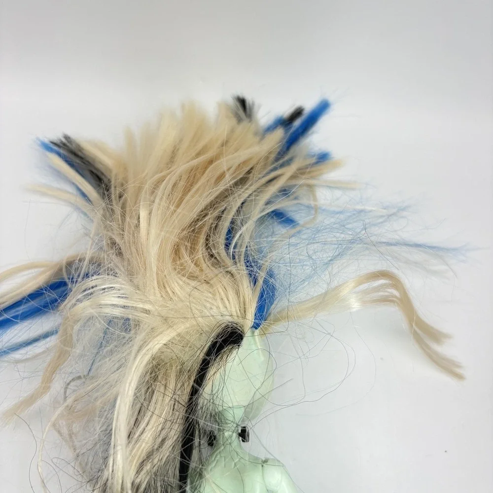 Monster High Frankie Stein Doll Great‎ Scarrier Reef Tail Green Mermaid *FLAWS*